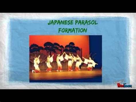 Japanese Parasol Dance   YouTube
