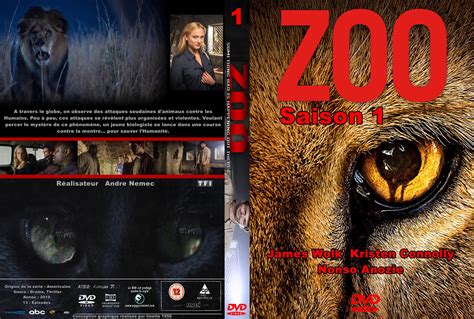 Jaquette DVD de Zoo saison 1 custom   Cinéma Passion