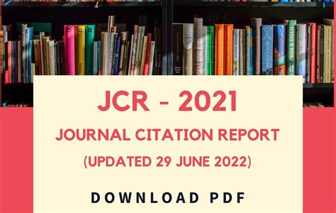 Jcr 2022 Archives   Journal Impact Factor