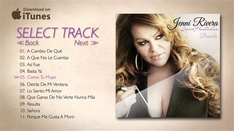 Jenni Rivera   Joyas Prestadas Official Album Preview  Banda Version ...