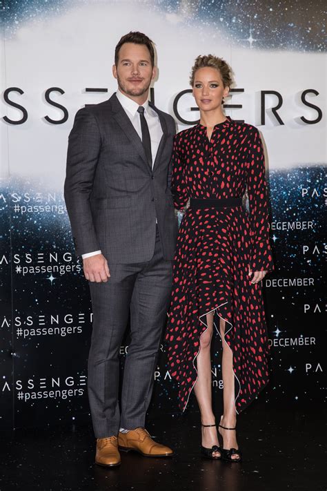 Jennifer Lawrence y Chris Pratt una pareja muy galáctica en Londres