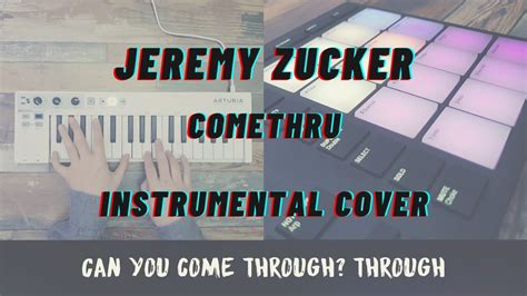 Jeremy Zucker   comethru  Instrumental Cover  *Free ...