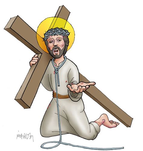Jesús con la cruz   Dibujos y Cosas para Catequesis   Arguments