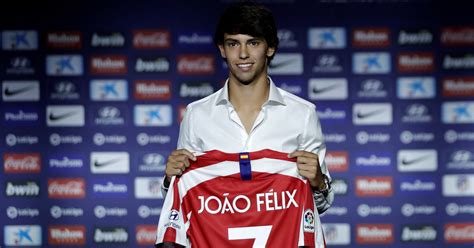 João Félix presented as an Atlético Madrid player   Fussboll