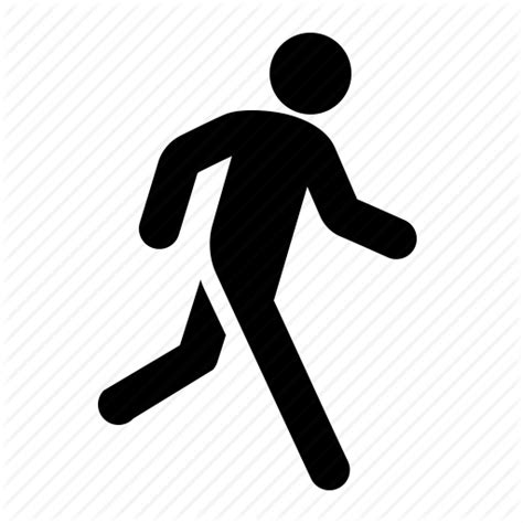 Jog, jogging, speed walk, stroll, watchkit icon