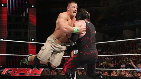 John Cena vs. Kane: Raw, June 2, 2014   YouTube