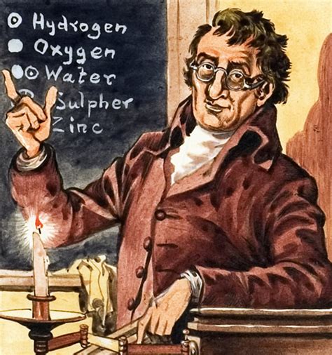 John Dalton, fundador de la teoría atómica quím...