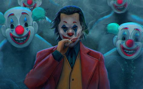 Joker con cigarro Fanart Fondo de pantalla 4k Ultra HD ID:3961
