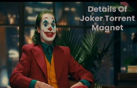 Joker Torrent Magnet  Movie Download On Torrent   The Who Blog