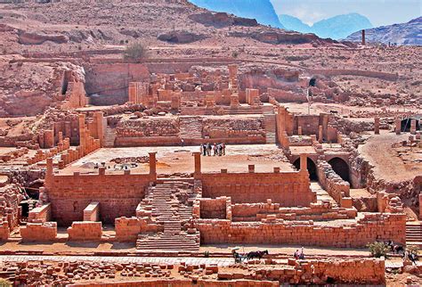 Jordan 18C 101   Great Temple | The Great Temple, Petra ...