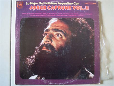 Jorge Cafrune Lp Vol. 2 Lo Mejor Del Folklore Argentino   $ 180.00 en ...