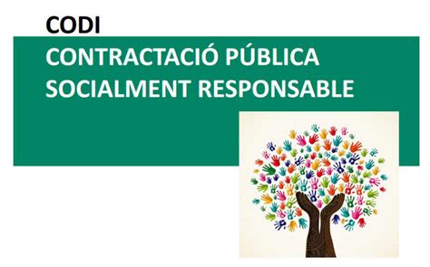 Jornada sobre contractació pública socialment responsable | Xarxanet ...