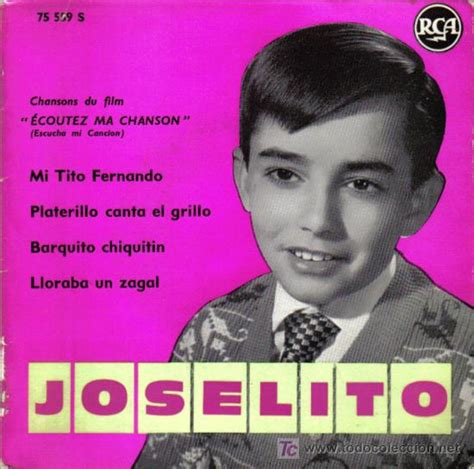 joselito   ep single vinilo 7     editado en fr   Comprar Discos EP ...