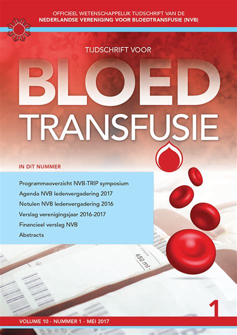Journal of Blood Transfusion  TvB    Ariez Publishing
