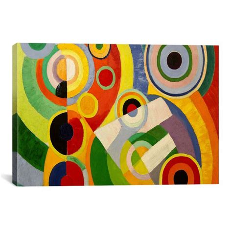 Joy of Life  by Robert Delaunay Painting Print on Canvas | Arte ...
