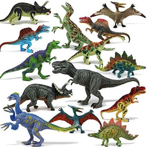 Joyin Toy 18 Piezas De 6 A 9 Figuras De Dinosaurios Realista | Mercado ...