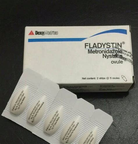 Jual Fladystin ovule ovula vaginal metronidazole ...