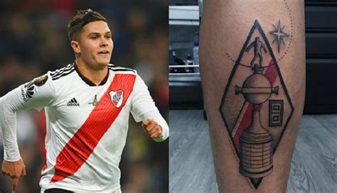 Juan Fernando Quintero se tatuó la Copa Libertadores que ...