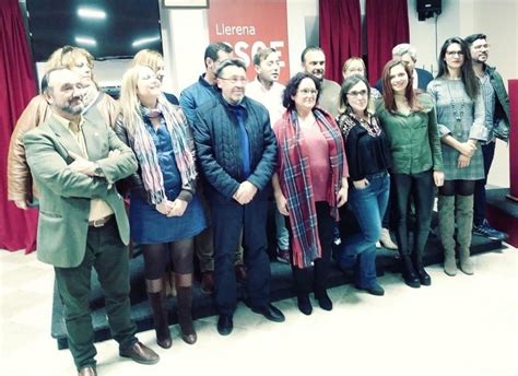 Juana Moreno encabeza la lista del PSOE en Llerena para las próximas ...