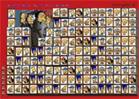 Juego azulejos de los Simpson