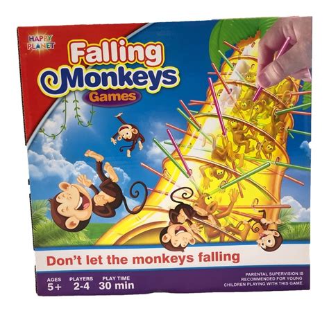 Juego De Mesa Monos Locos Generico Falling Monkeys Full   $ 142.00 en ...
