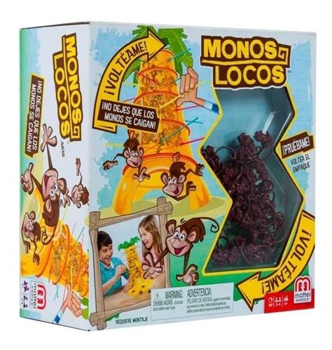Juego De Mesa Monos Locos, Mattel Games. Envío Gratis   $ 620.00 en ...