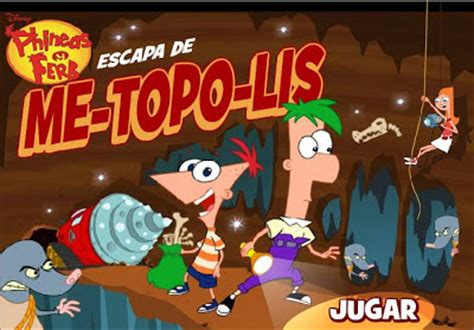 Juego de Phineas y Ferb de Disney Channel  Me Topo Lis  ~ JUEGOS ...