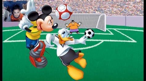 Juego para niños | Futbol con Mickey Mouse y sus amigos ...