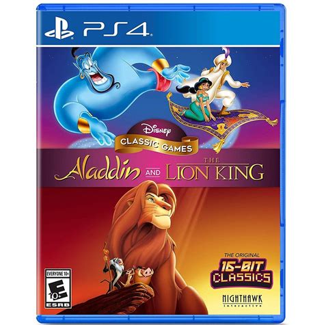 Juegos clásicos de Disney: Aladdin y El rey león PS4 usado – Imperio Gamers