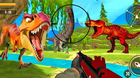 Juegos de Dinosaurios   Real Dino Hunter   Juegos Android Infantiles ...