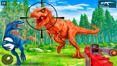 Juegos de Dinosaurios   Wild Animal Sniper Hunter Dino Hunting   Video ...