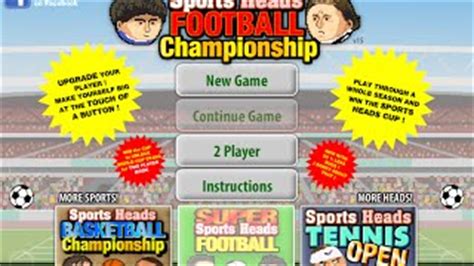 Juegos de fútbol cabezones: Sports Head Football Championship