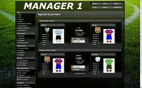 Juegos de Fútbol Manager: Manager 1   El Mejor Simulador ...