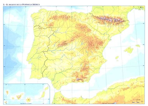 Juegos de Geografía | Juego de Mapa físico España 2º ciclo ...