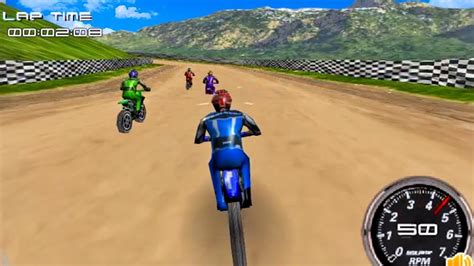 Juegos de Motos   Carrera de Motocross 3D  gameplay ...