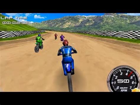 Juegos de Motos   Carrera de Motocross 3D  gameplay ...