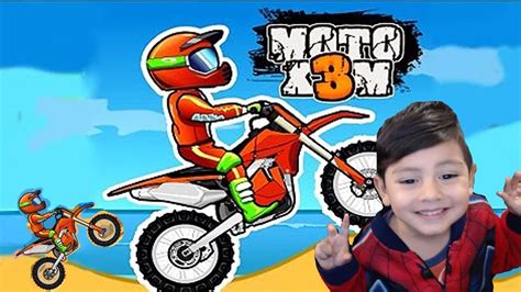 Juegos de Motos para Niños   Moto X3M | Motos Extremas ...