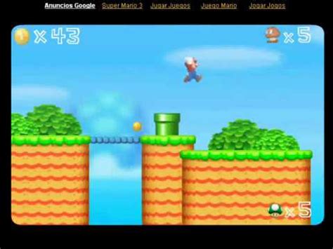 Juegos de Super Mario Bros Gratis   YouTube