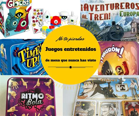 Juegos entretenidos de mesa que nunca has visto | JugonesWeb