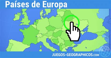 juegos geograficos juegos de geografia Paises de Europa