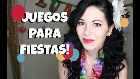 Juegos para Fiestas y MI CUMPLEAÑOS!   YouTube