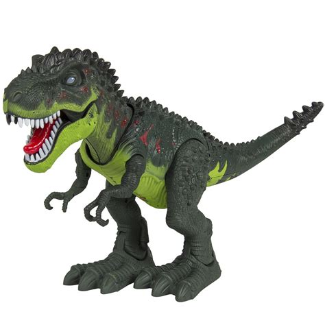Juguete Para Niños Caminando Dinosaurio T rex   Verde ...