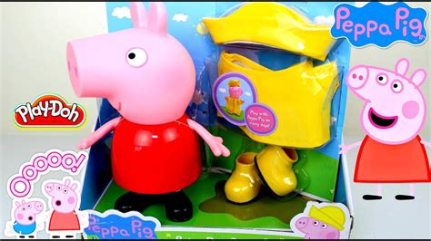 Juguetes de Peppa Pig Muñeca Con Play Doh Peppa Pig Doll   YouTube