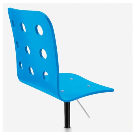 JULES Silla escritorio niño   azul, blanco   IKEA