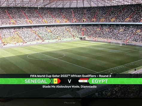 Julio Maldonado on Twitter:  Senegal vs Egipto con el ...