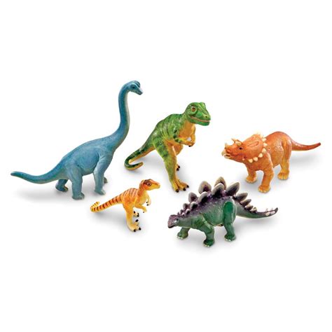 Jumbo Dinosaurs Dino Figurines 5 pc Playset   Educational ...