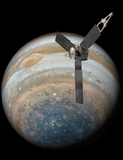 Juno Spacecraft Completes Flyby of Jupiter and Its Great Red Spot