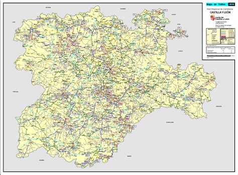 Junta de Castilla y León / Mapas de Tráfico 2016 ...