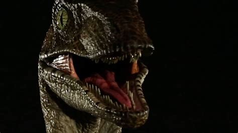 Jurassic Park 1:1 Raptor Bust   YouTube