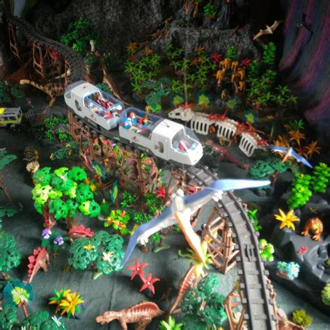 Jurassic Park en #Playmobil réalisé par Dominique Béthune ...
